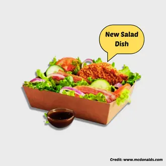 Crispy Chicken and Bacon Salad McD UK