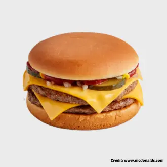 Double Cheeseburger Meal