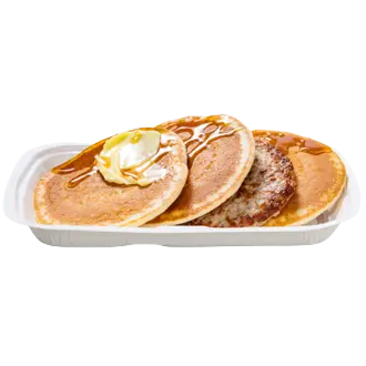 Pancakes & Sausage With Syrup McD UK