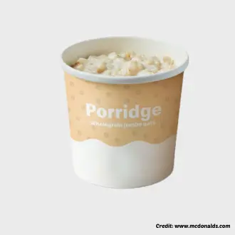 Porridge McDonalds UK