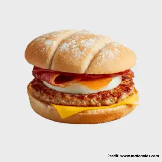 McDonald's breakfast roll meal UK