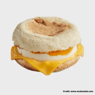 mcdonald's egg and cheese mcmuffin UK