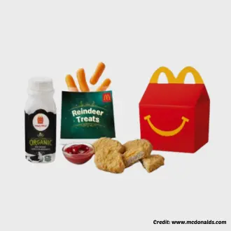 4 Piece Chicken McNuggets Happy Meal UK