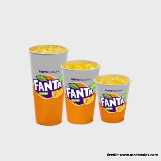 McDonald's Fanta Orange Zero UK