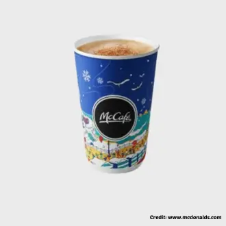 McDonald’s large cappuccino price UK