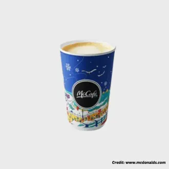 McDonald’s large latte UK