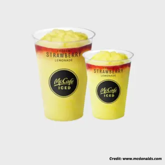 mcdonald's strawberry lemonade UK